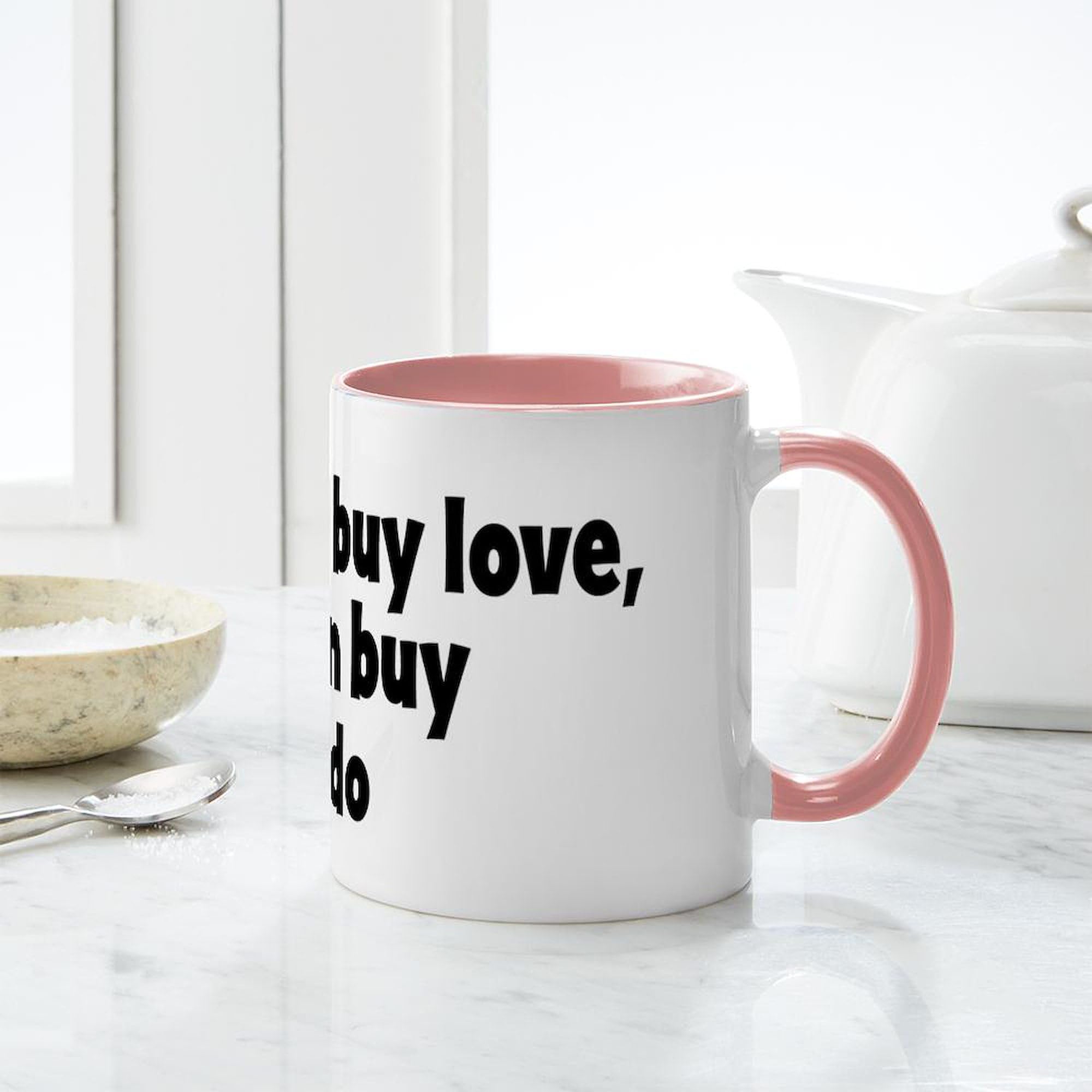 Avocado Money Ceramic Coffee Mug 11 oz (325 ml) - Funny Novelty Gift for Tea & Coffee Lovers - Perfect for Office, Home & Gag Gifts