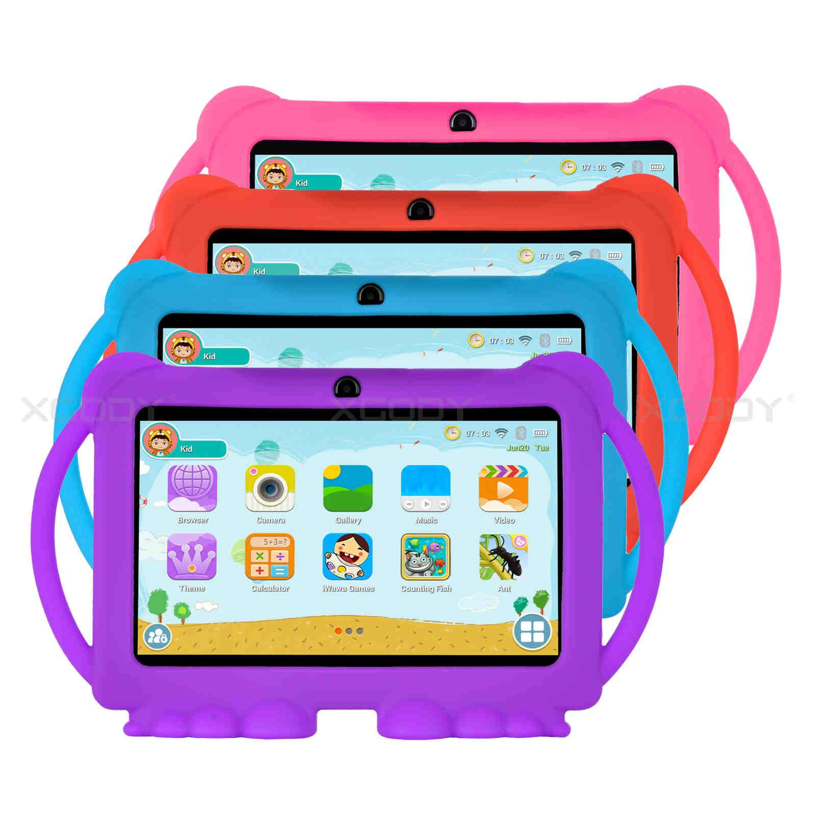 XGODY T702 Pro 32GB Android 8.1 HD Quad-Core Tablet with Dual SIM - Kids Learning Tablet for Home Schooling & Online Classes