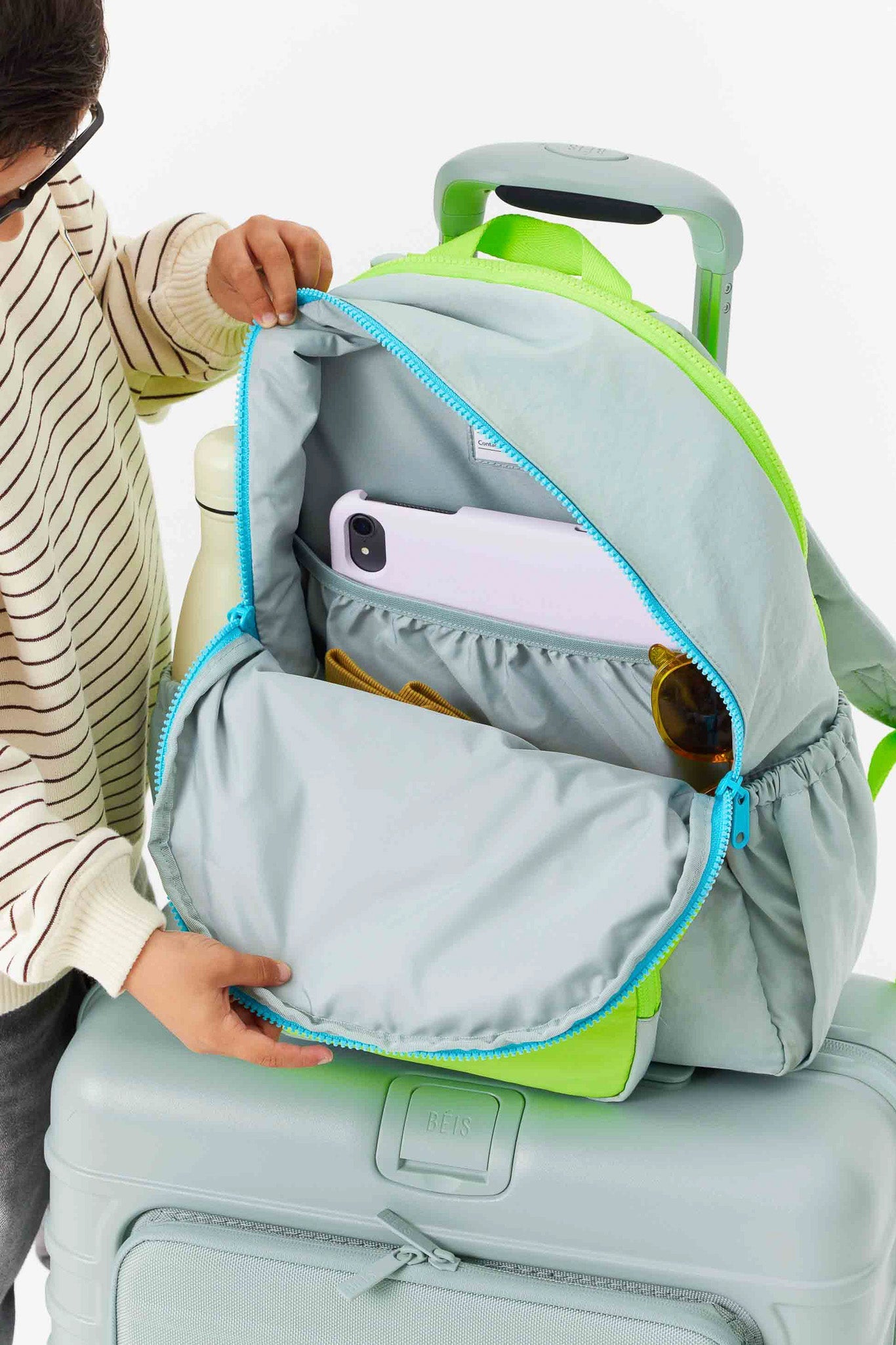 Durable Kids Backpack for School & Travel - Lightweight Slate Gray Backpack for Boys & Girls - Perfect for Daily Use, Outdoor Adventures & Day Trips