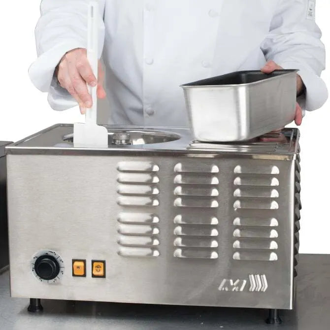 Commercial Ice Cream Maker Machine - 2 Quart Capacity for Soft Serve, Gelato & Frozen Yogurt - Perfect for Restaurants, Cafes & Dessert Shops
