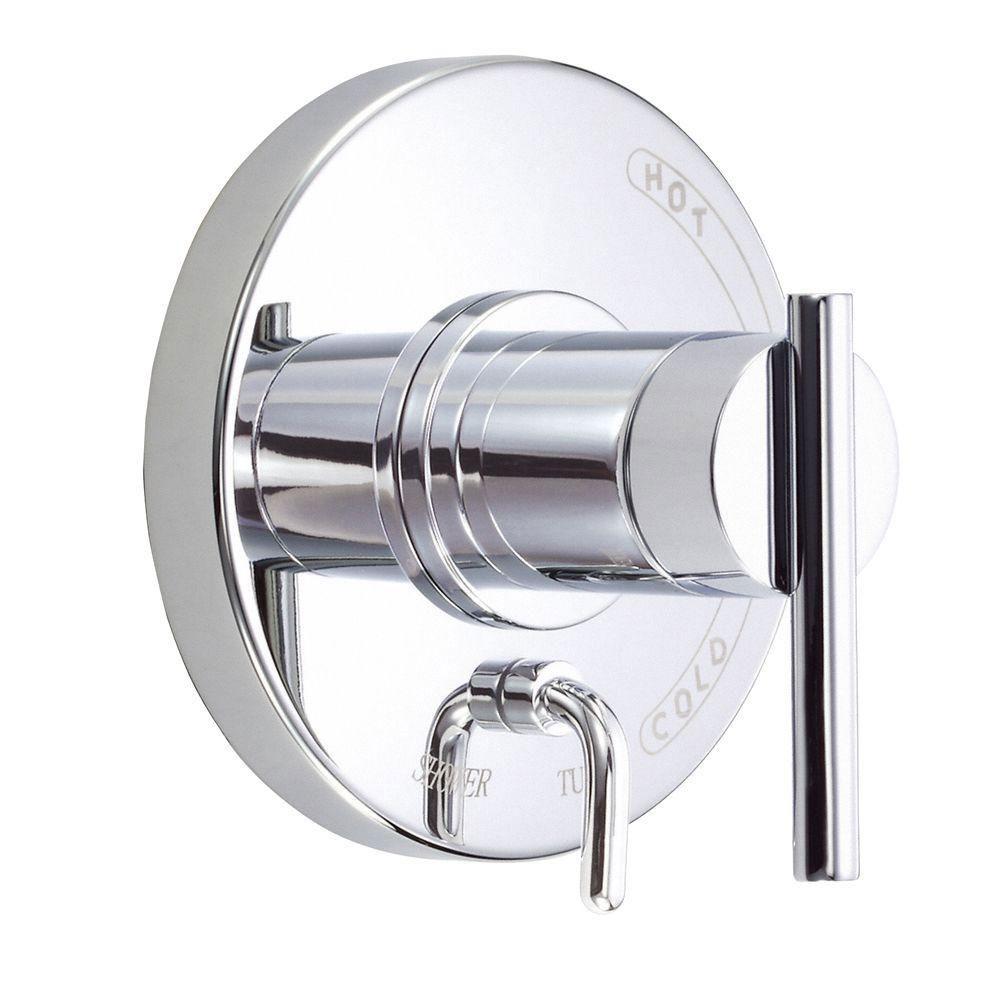 Danze Parma Single Handle Valve Trim Only in Chrome 551476 - Bathroom Faucet Replacement Part for Sink & Vanity Installation