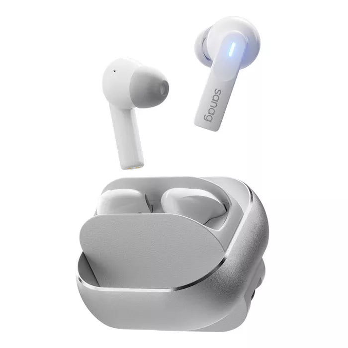 Sanag T41 Pro Wireless Bluetooth Earbuds for Couples - Smart TWS in-Ear Headphones with Clear Sound for Gym, Running, Travel & Daily Use