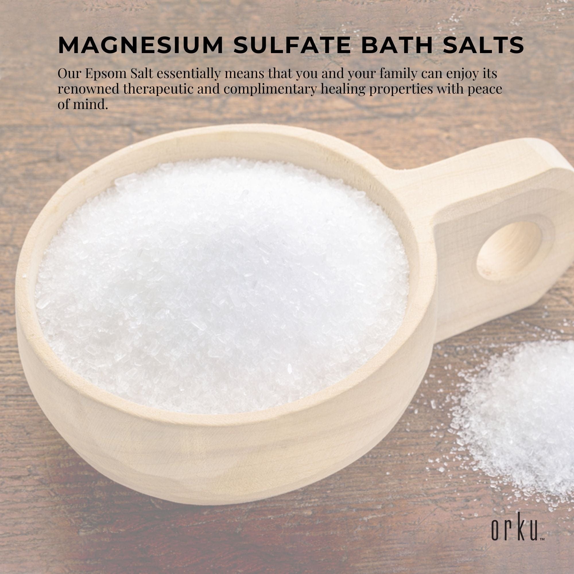 5kg USP Epsom Salt - Pharmaceutical Grade Magnesium Sulfate for Body Bath, Muscle Relaxation & Detox - Perfect for Spa, Foot Soak & Stress Relief