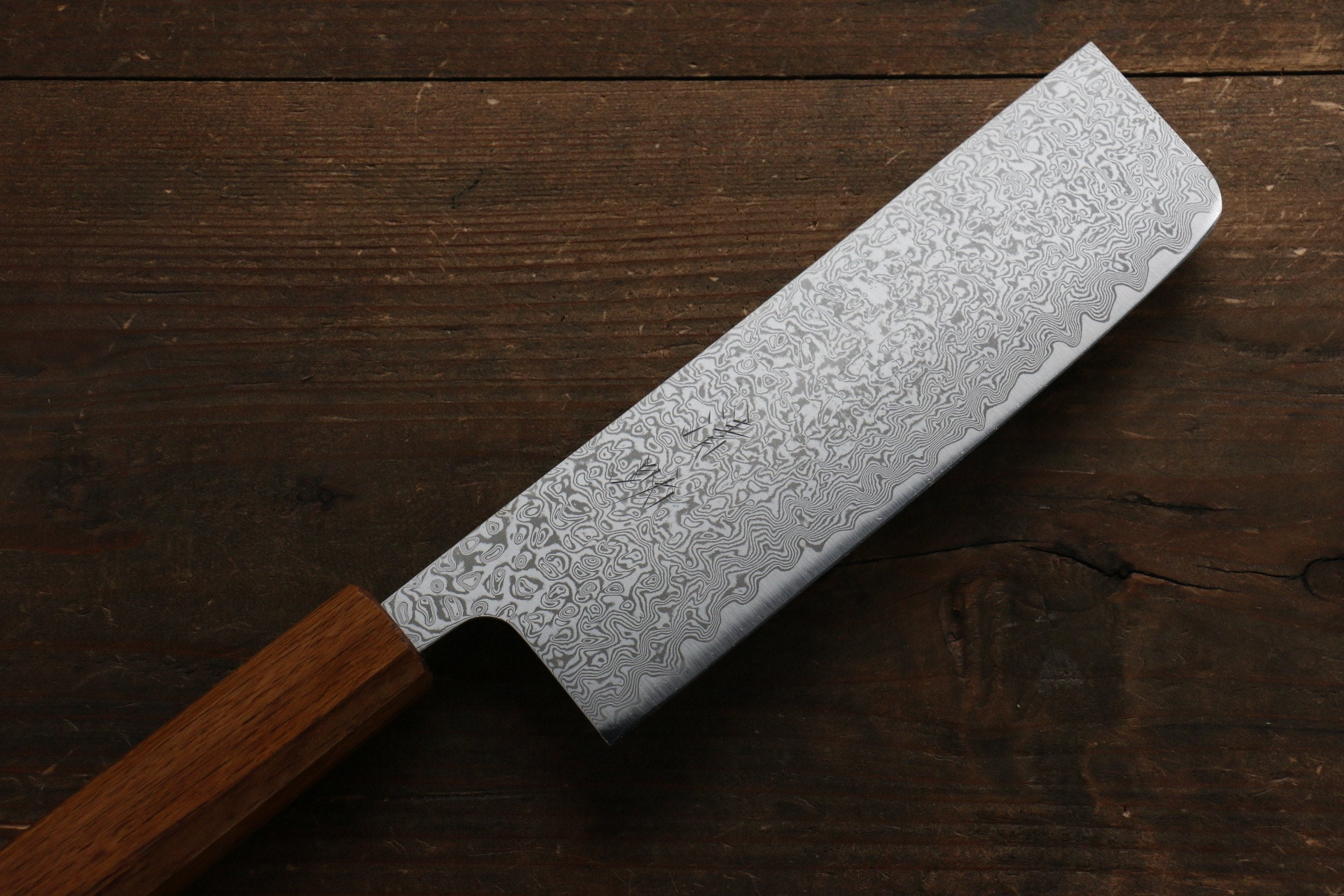 Premium Seisuke SLD 49-Layer Damascus Nakiri Knife 165mm - Japanese Chef Knife for Precision Vegetable Cutting, Slicing & Dicing - Perfect for Home Cooks & Professional Chefs