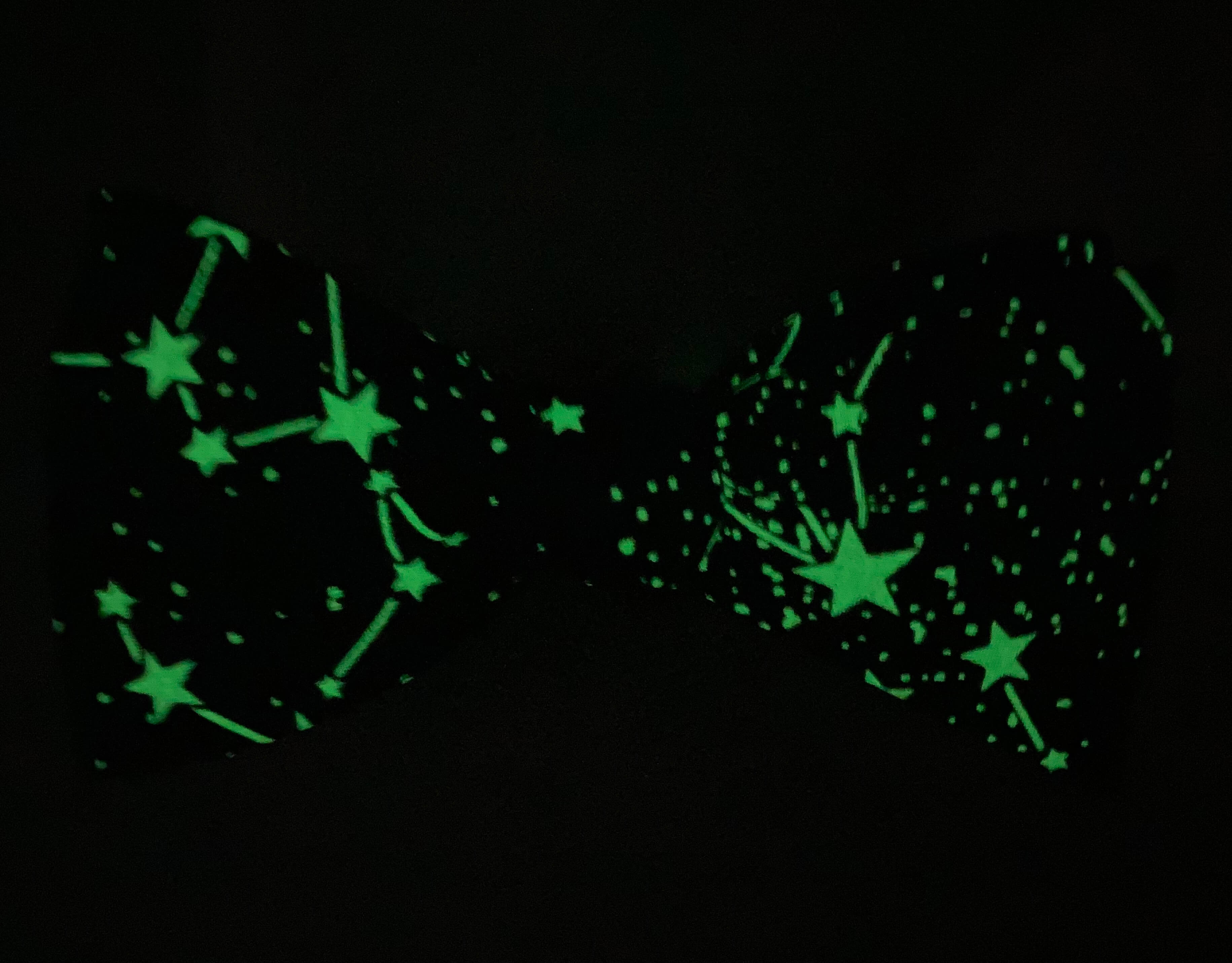 Glow in the Dark Bow Tie - Astronomy & Stars Design for Men - Perfect for Stargazing, Date Nights & Cosplay Events