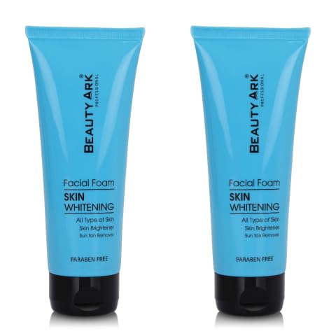 Beauty Ark Skin Whitening Face Wash - Brightening Cleanser for Glowing Skin, 100ml (Pack of 2) - Perfect for Daily Skincare Routine & Dark Spot Reduction