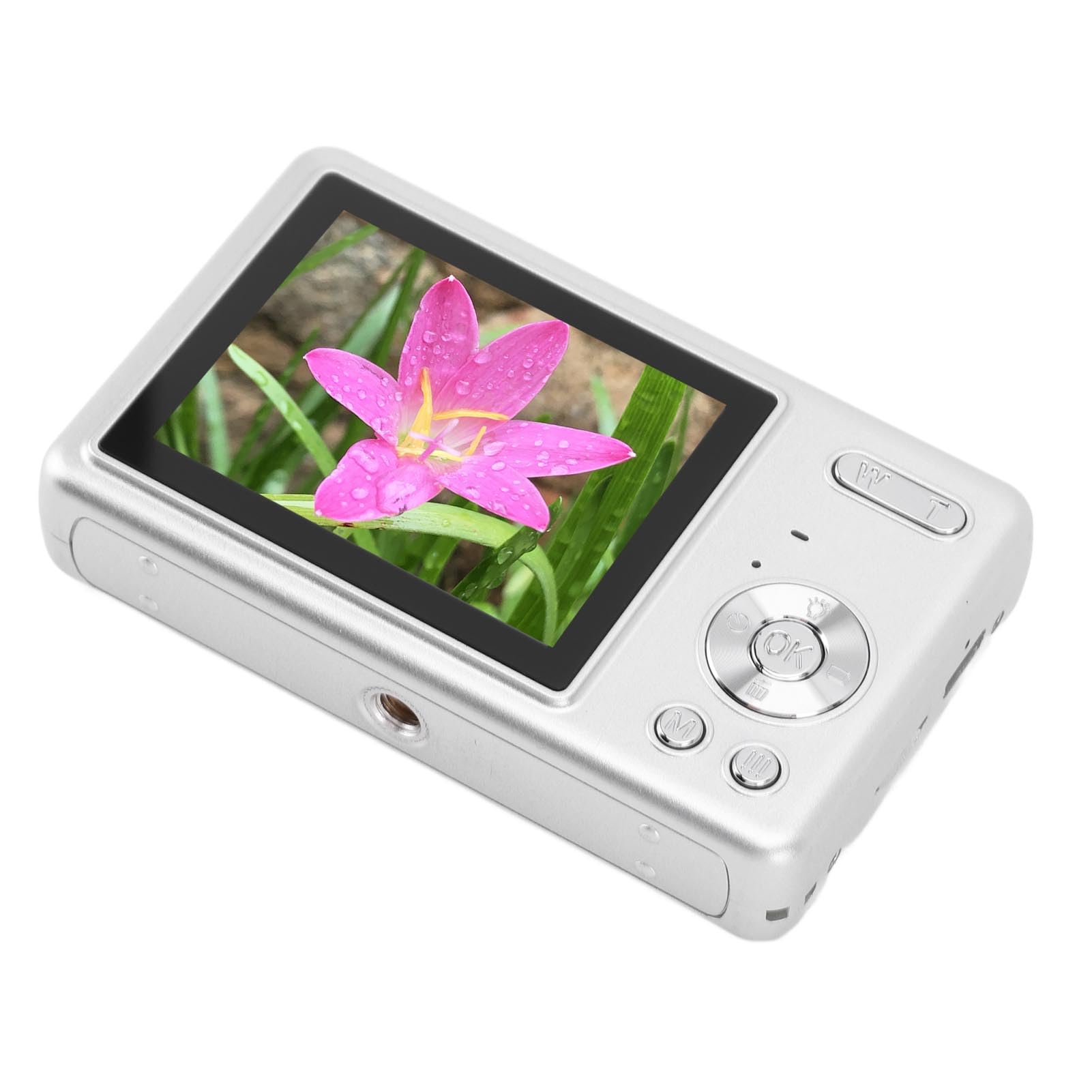 12MP Kids Digital Camera with 16X Zoom & 1080P Video - Compact for Travel & Outdoor Play