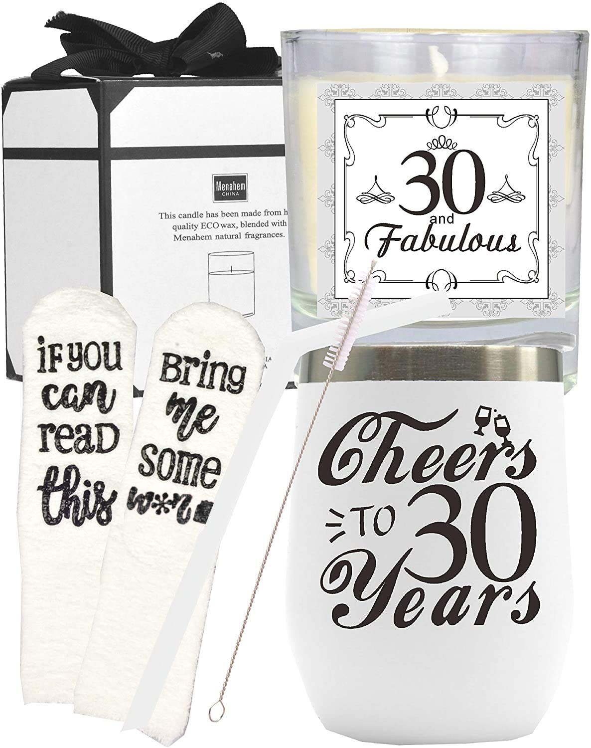 30th Birthday Gifts for Women - Unique & Thoughtful Present Ideas for 30 Year Old Women - Perfect for Birthday Parties, Milestone Celebrations & Special Occasions