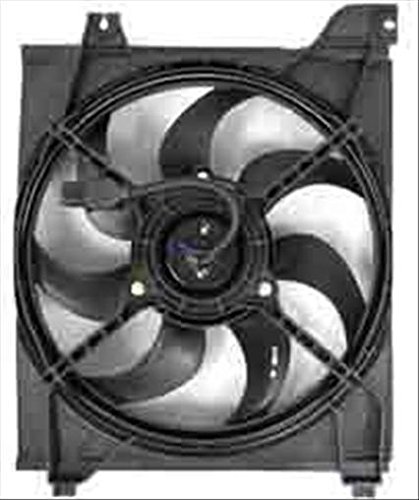 High-Quality OE Replacement Radiator Fan Assembly for Kia Rio Sedan - Compatible with Partslink #KI3115132 - Perfect for Engine Cooling & Overheating Prevention