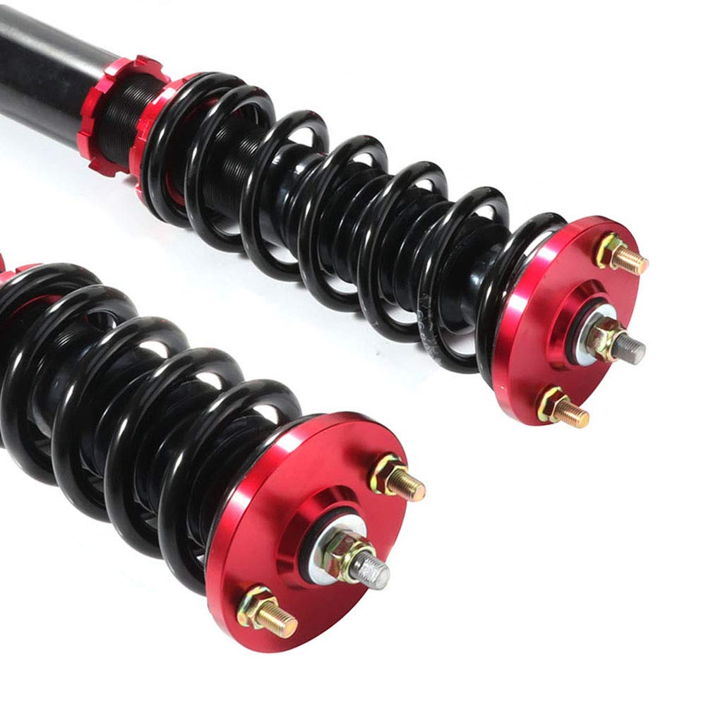 INEEDUP Complete Coilover Suspension Kit - Compatible with 1990-1993 Acura Integra & 1988-1991 Honda Civic - Performance Struts & Shocks Replacement - Perfect for Street Racing & Daily Driving