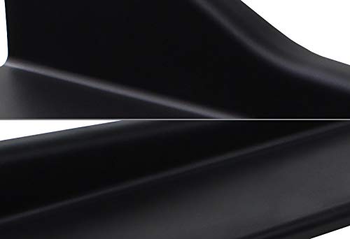 HYPERSPEED Front Bumper Lip Spoiler + Side Skirt Extensions for Dodge Charger 2015-2021 | ABS Plastic Body Kit | Matte Black Car Accessories (6PCS) | Enhance Aerodynamics & Sporty Look for Street Racing & Car Shows