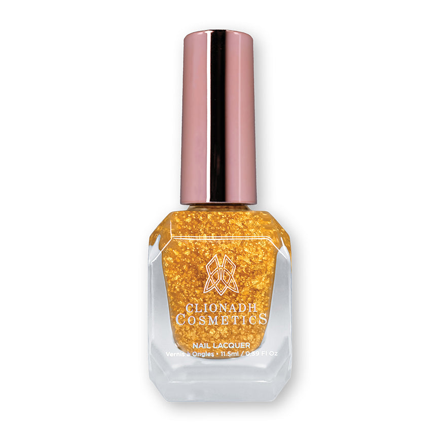 Golden Prairie Nail Polish - Long Lasting Vegan Nail Lacquer with High Gloss Finish - Perfect for Manicures, Pedicures & Nail Art