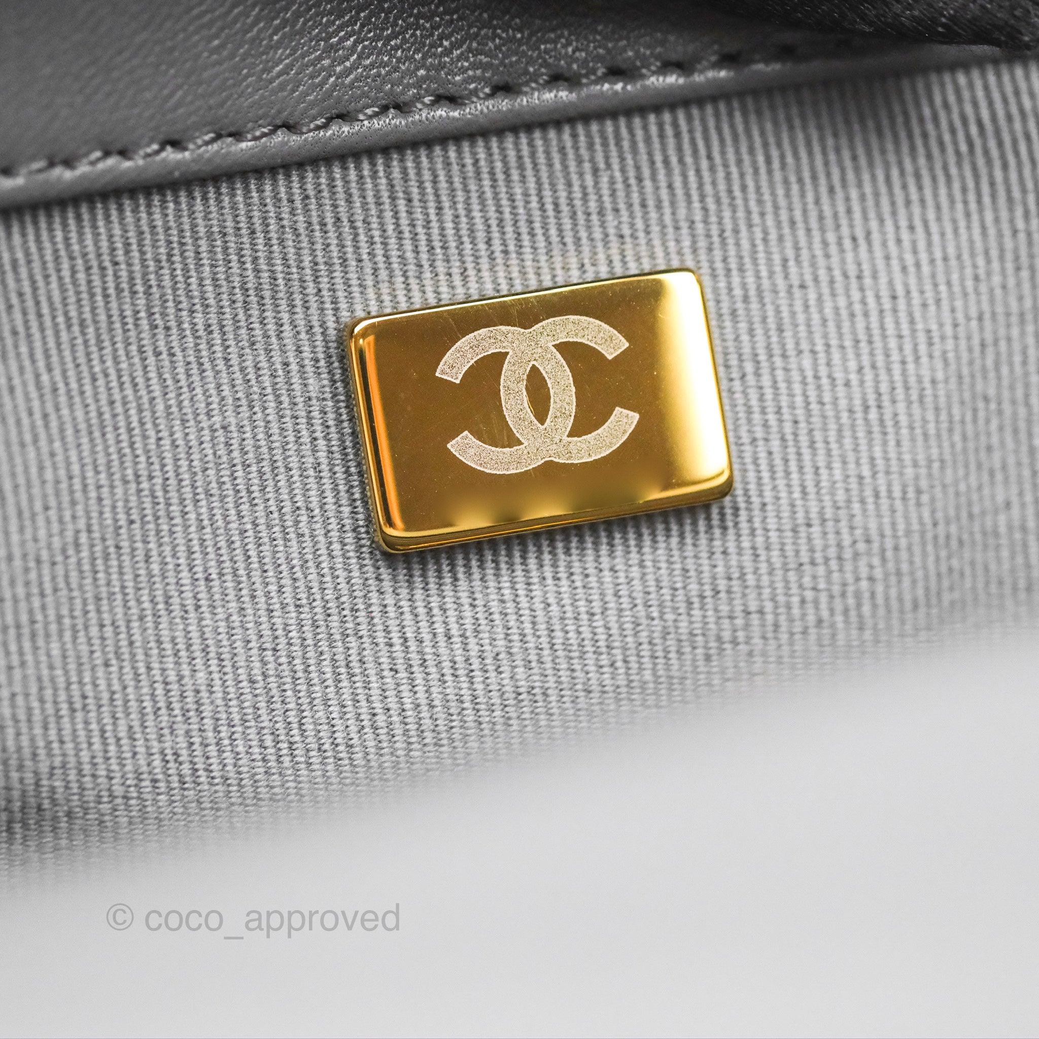 Chanel 19 Small Handbag in Dark Grey with Mixed Hardware - Luxury Crossbody Bag for Women, Perfect for Date Night & Evening Events