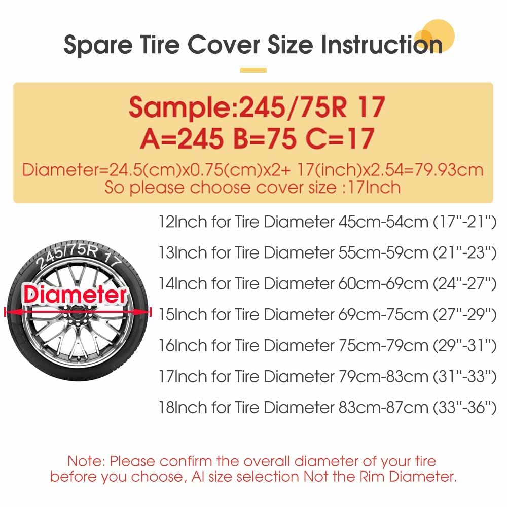 Foruidea Paws USA Flag Spare Tire Cover with Backup Camera Hole - 16 Inch Wheel Tire Cover for Trailer, RV, SUV & Most Vehicles | Durable Waterproof Design for Road Trips & Outdoor Adventures