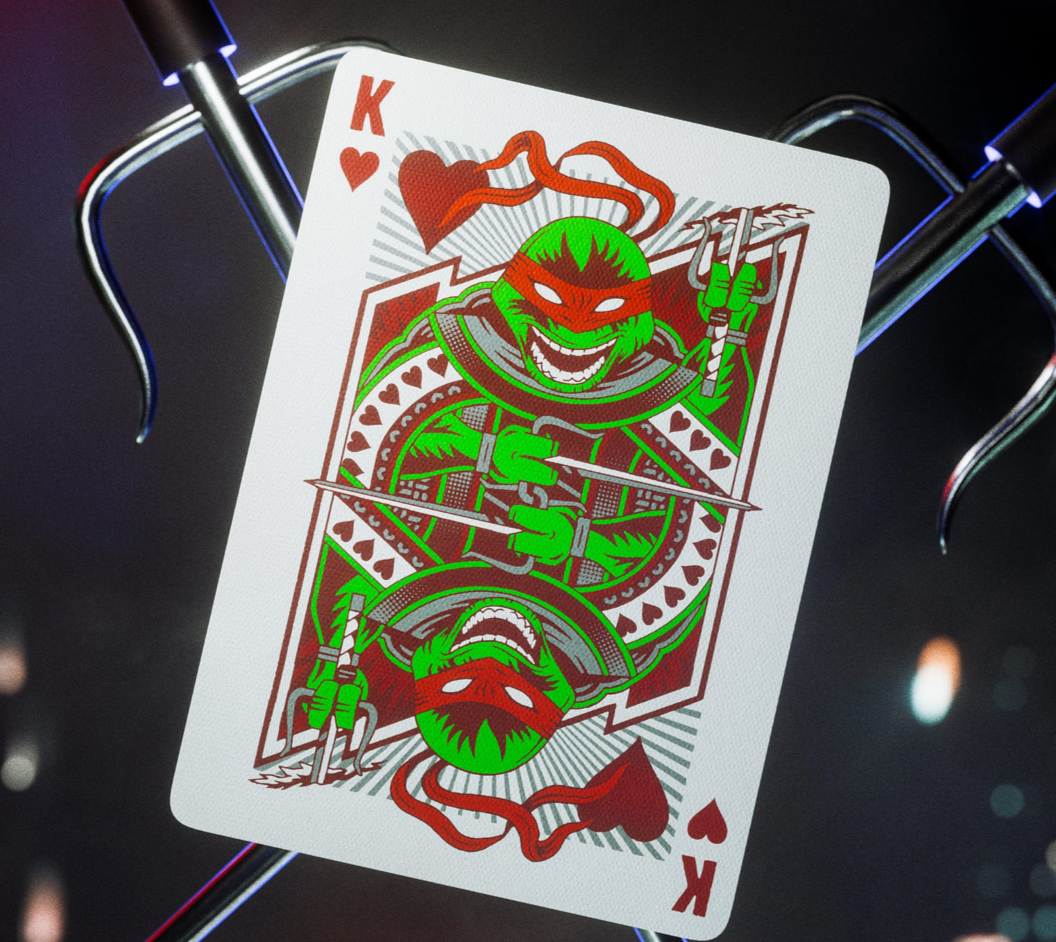Teenage Mutant Ninja Turtles Playing Cards - 52 Deck Collectible Card Game for TMNT Fans, Family Game Night & Party Entertainment