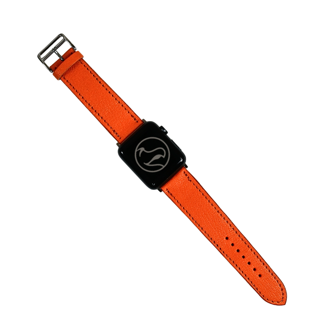 Premium Genuine Goat Leather Apple Watch Band - Stylish & Durable Replacement Strap for Work, Gym & Everyday Wear