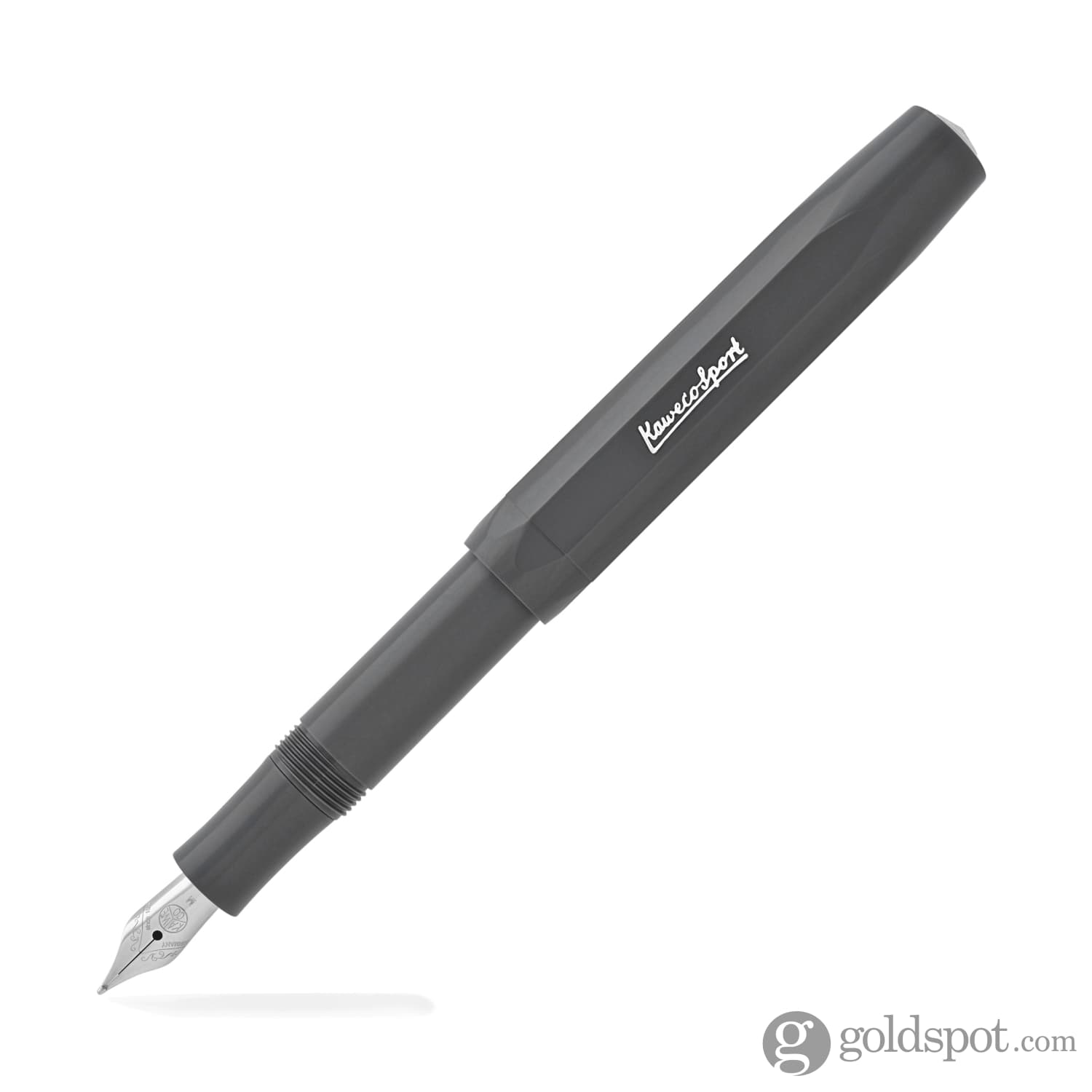 Kaweco Skyline Sport Fountain Pen - Grey Premium Writing Instrument for Calligraphy, Journaling & Office Use