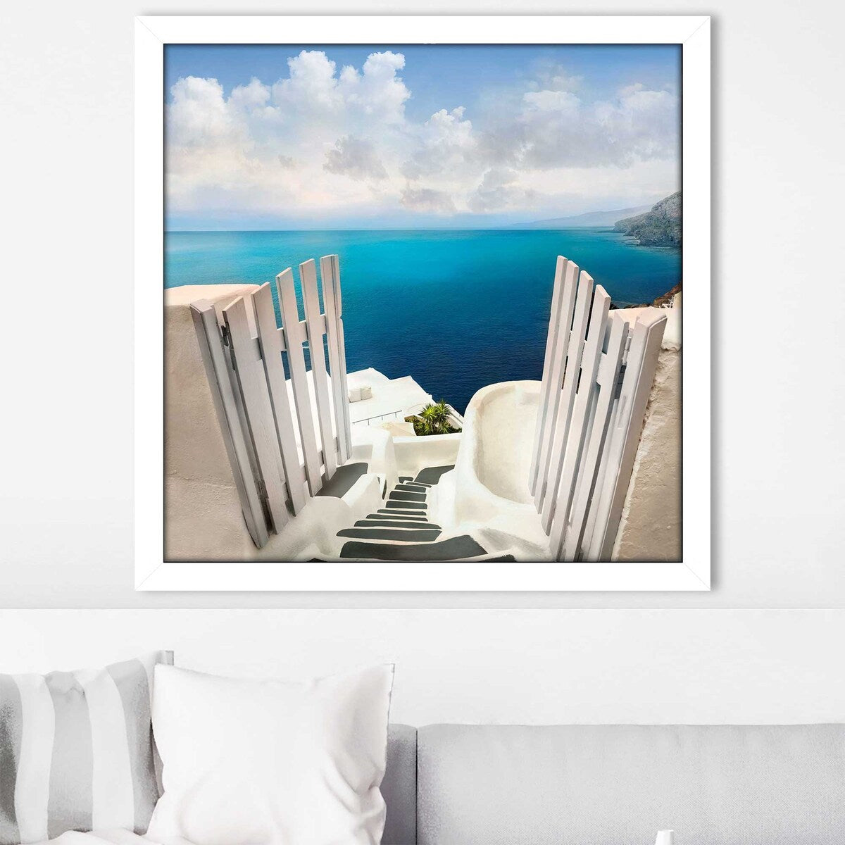 Blue Dreams by Mike Calascibetta - Premium Acrylic Wall Art Print - Modern Home & Office Decor for Living Room, Bedroom or Workspace