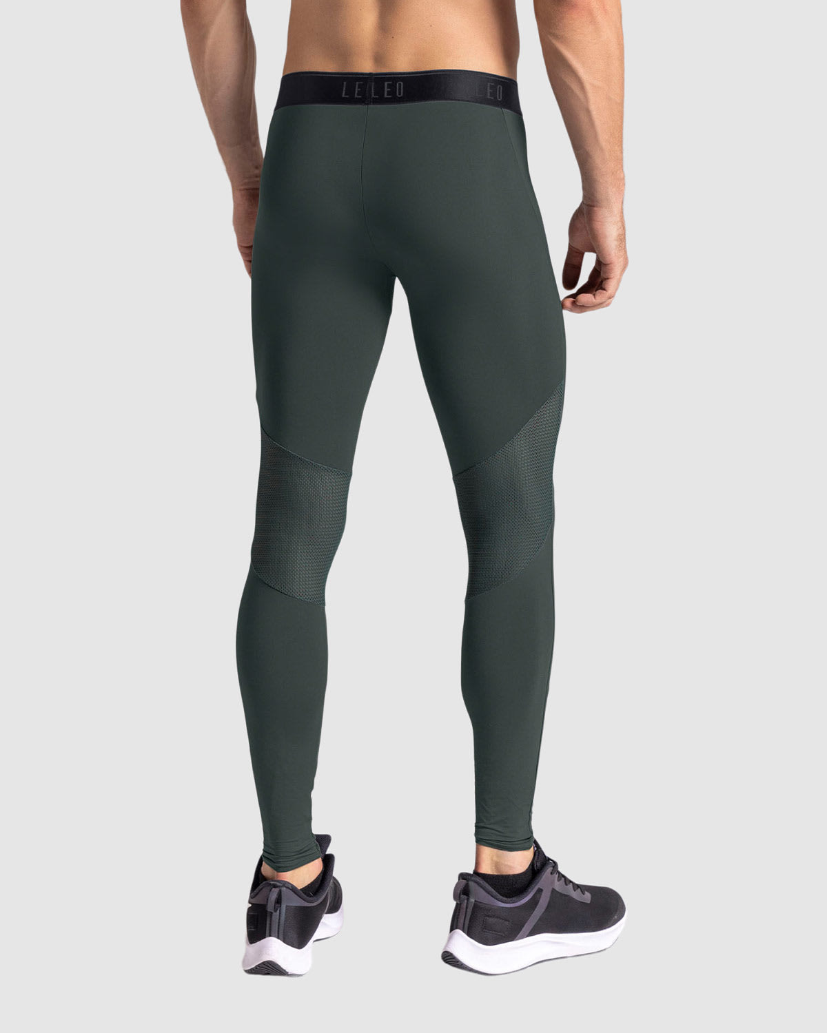 Men's Workout Tights - High Performance Compression Pants for Running, Gym & Training - Moisture Wicking & Breathable Activewear