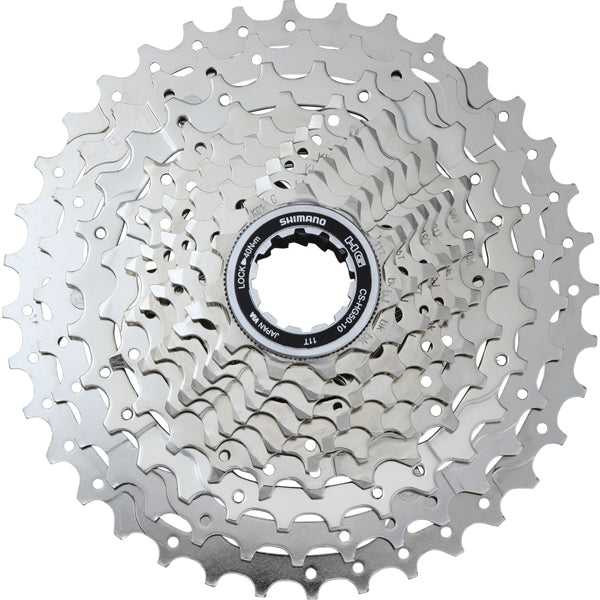 Shimano Deore CS-HG50 10-Speed 11-36T Cassette Sprocket - Compatible with Mountain Bikes & Road Bikes for Smooth Gear Shifting