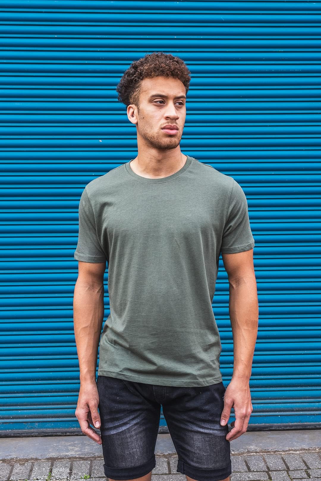 Smith & Jones Men's T-Shirts 5-Pack - 100% Cotton Crew Neck Plain Tees for Gym, Work & Casual Wear | Multipack Men's Tops | Classic Fit Comfortable Shirts | UK Sizing | Perfect for Everyday Use, Sports & Office