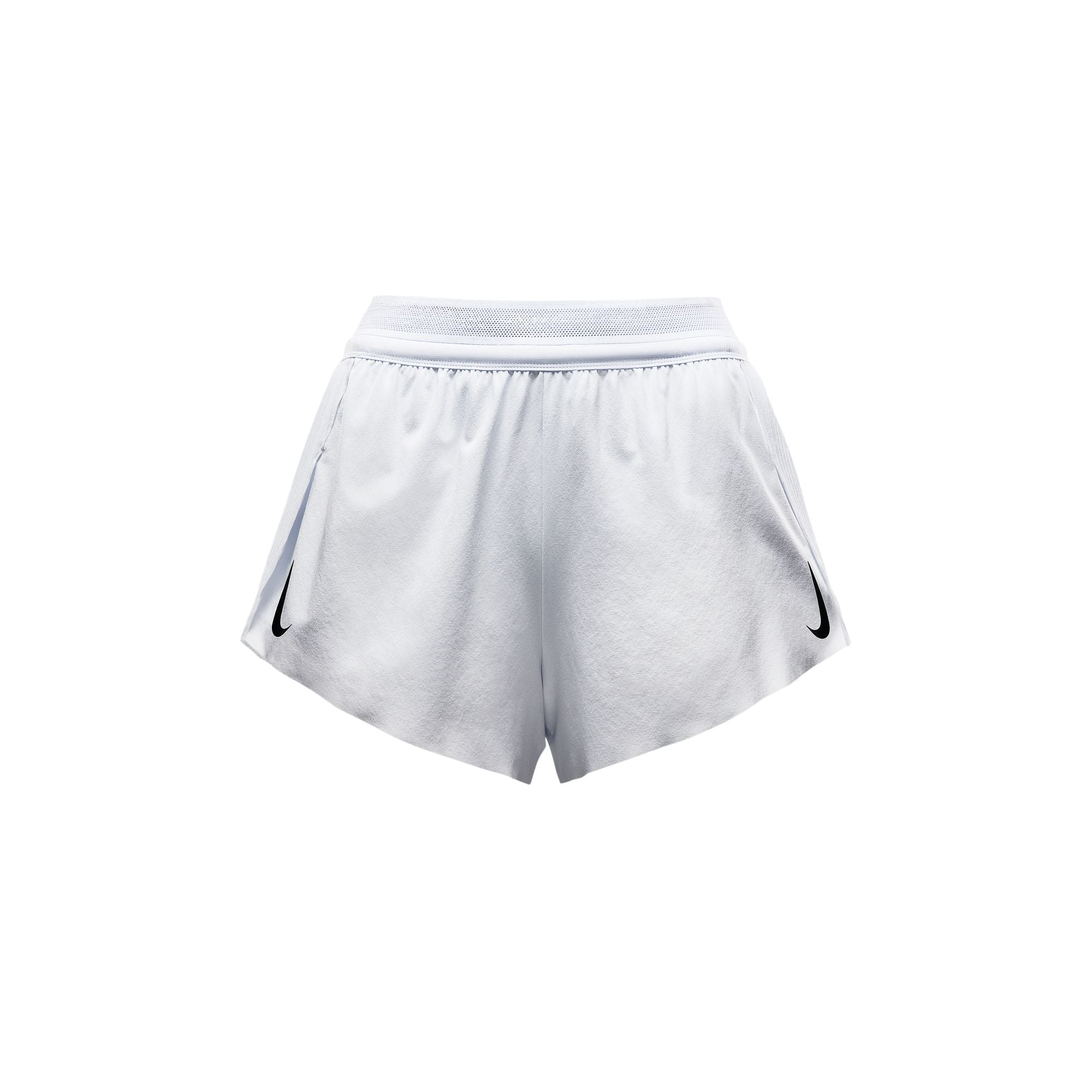 Nike Women's DRI-FIT ADV Aeroswift Mid-Rise Lined Running Shorts - 3-Pack (White/Black) | Moisture-Wicking Athletic Shorts for Running, Gym & Yoga Workouts