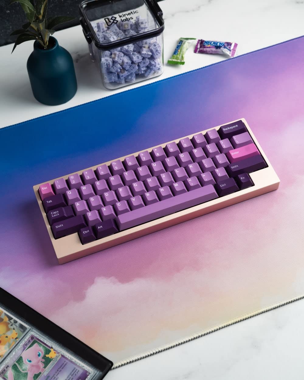 Pastel Clouds XL Extended Gaming Mouse Pad & Desk Mat - 35.4
