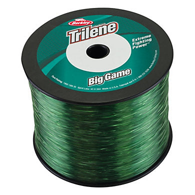 15 lb Trilene Big Game Fishing Line (1/4 lb Spool) - Premium Monofilament for Saltwater & Freshwater Angling, Boat Fishing & Shore Casting