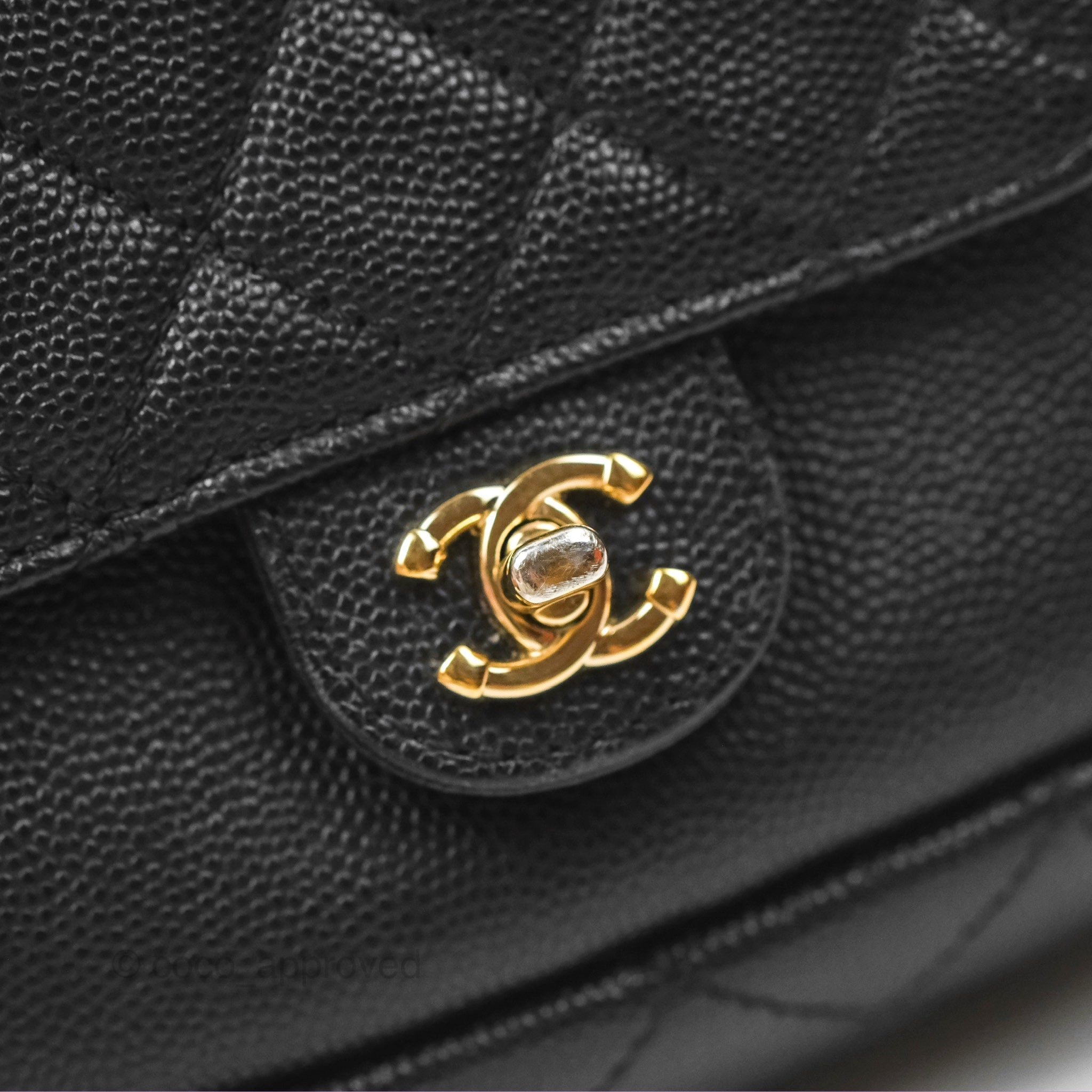 Chanel CC Day Camera Bag in Black Caviar Leather with Gold Hardware - Luxury Crossbody Bag for Women, Perfect for Everyday Use & Special Occasions