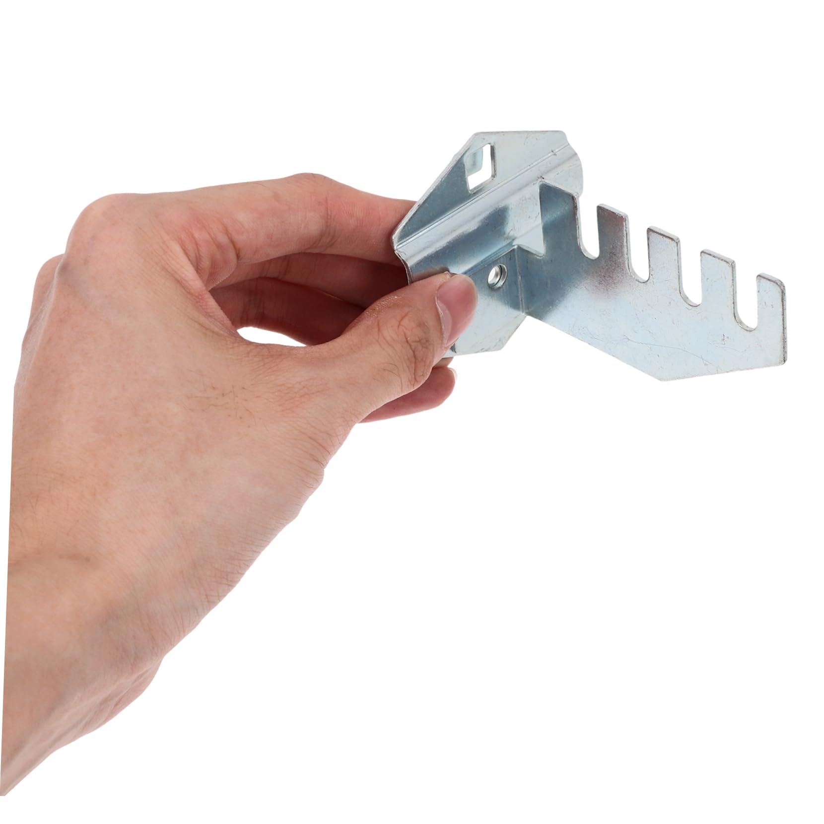 Heavy Duty Wall Hooks for Garage - 10 Pack Iron Tool Hangers with Quick Installation, Saw & Utility Storage Hooks for Workshop, Shed, Basement Organization