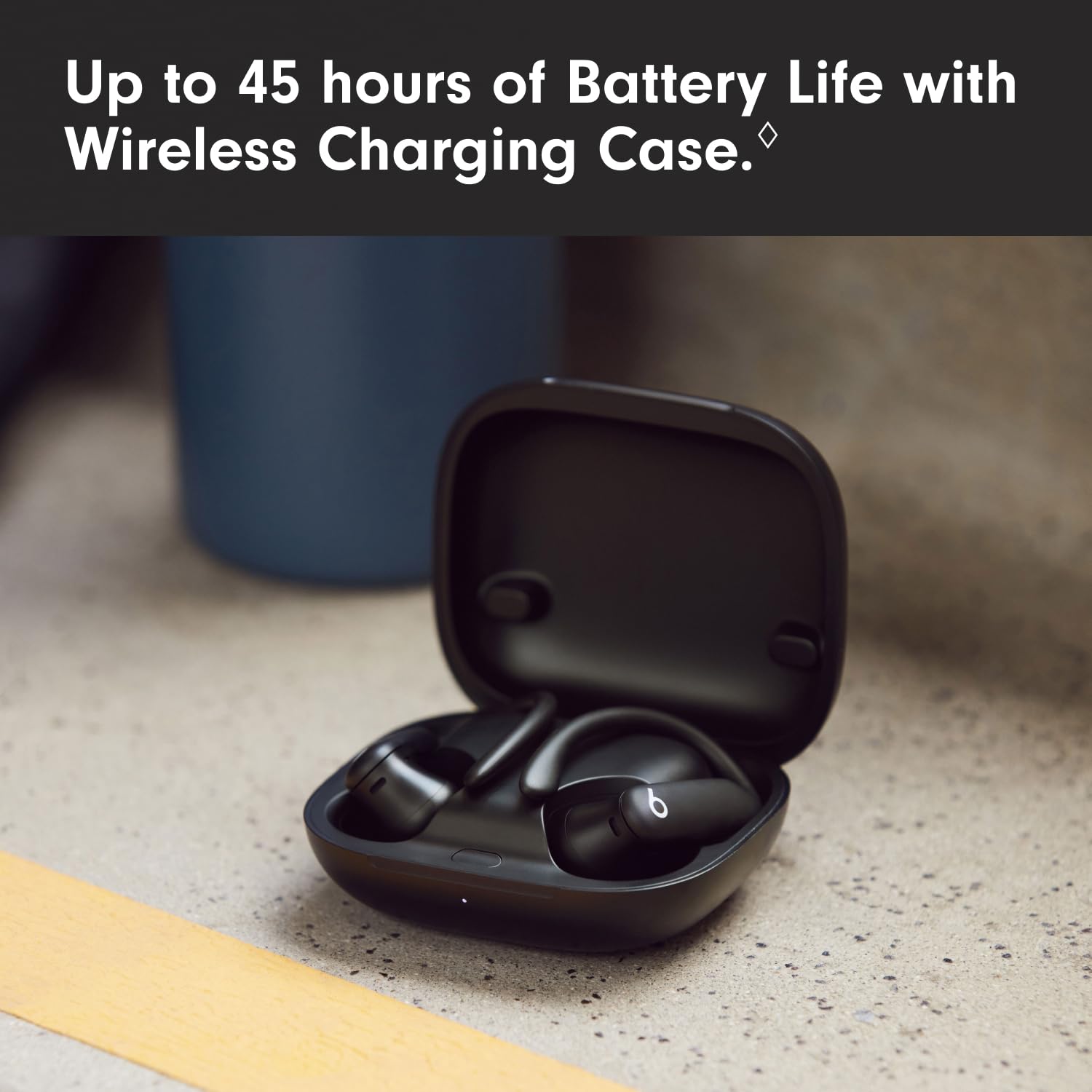Beats Powerbeats Pro 2 Wireless Bluetooth Earbuds - Sweatproof & Secure Fit - USB-C Fast Charging (1m Cable) - Perfect for Running, Workouts & Gym Training