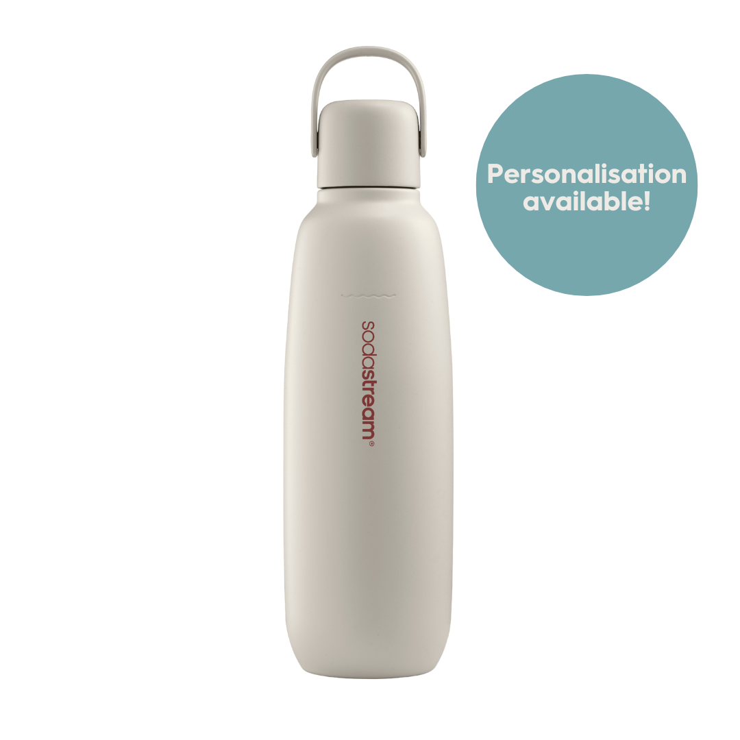 Fizz and Go 900ml Leak-Proof Water Bottle with Straw - Perfect for Gym, Hiking & Travel | BPA-Free Sports Drink Bottle