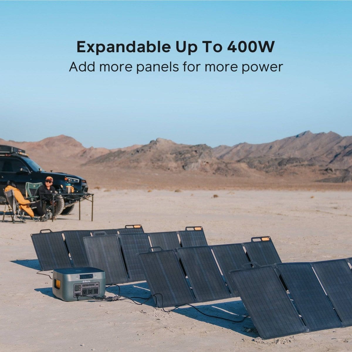 High-Efficiency 100W Solar Panel for Home & Outdoor Use - Portable Solar Charger for Camping, RV, Boating & Emergency Power