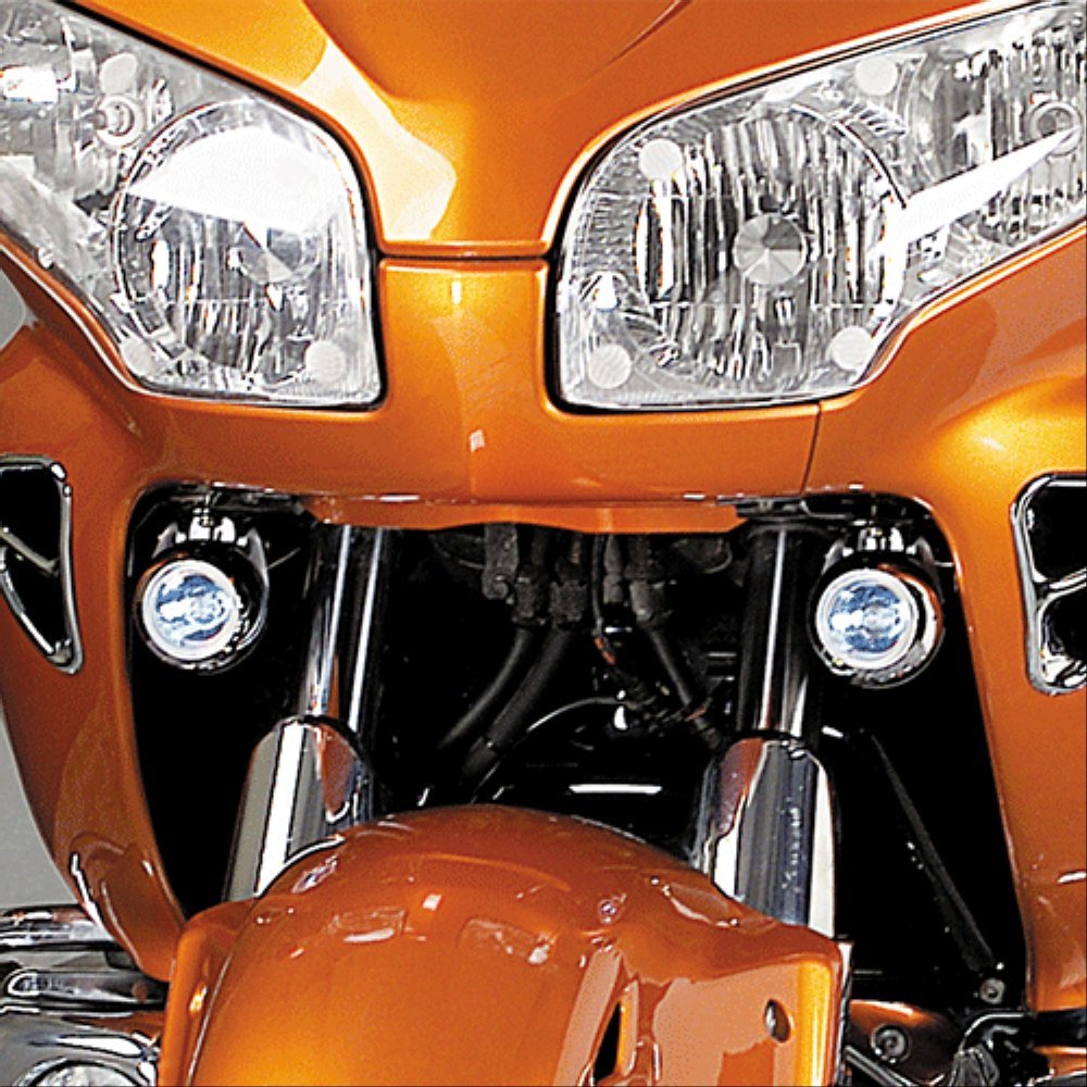 Brand Auxiliary LED Driving & Fog Lights Kit for Honda Goldwing (All Years) - Enhanced Visibility for Night & Foggy Road Conditions