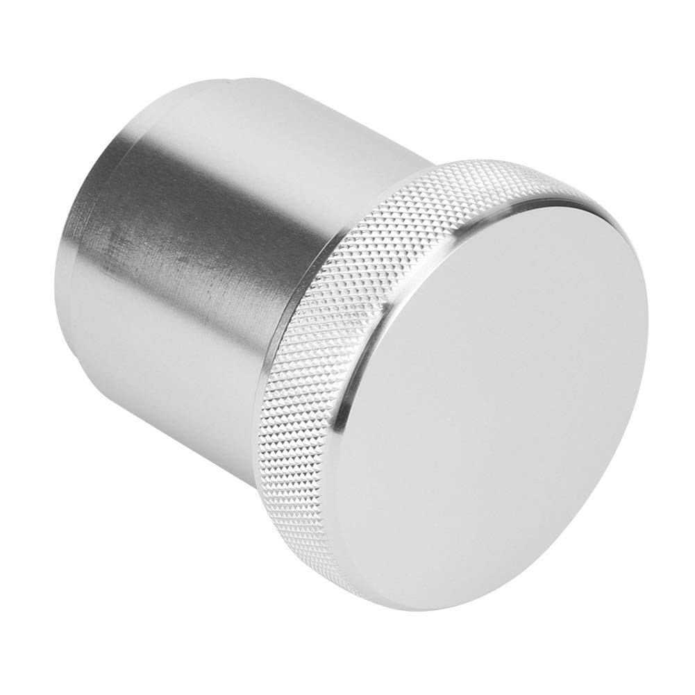 1.5 Inch Aluminum Alloy Weld-On Fuel Filler Neck Cover - Silver Car Oil Cap Accessory for Vehicle Modification | Perfect for Custom Car Builds, Off-Road Trucks & Performance Upgrades