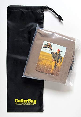 SnakeArmor Reversible Snake Gaiters for Hiking & Hunting - Khaki/Sage Camo with Storage Bag - Adjustable Leg Protection for Outdoor Adventures