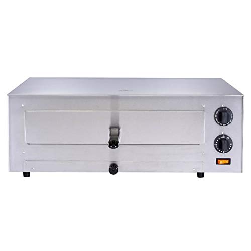 24-Inch All Stainless Steel Commercial Pizza Oven - Professional Restaurant & Outdoor Kitchen Use - Perfect for Pizzerias, Catering & Backyard Cooking