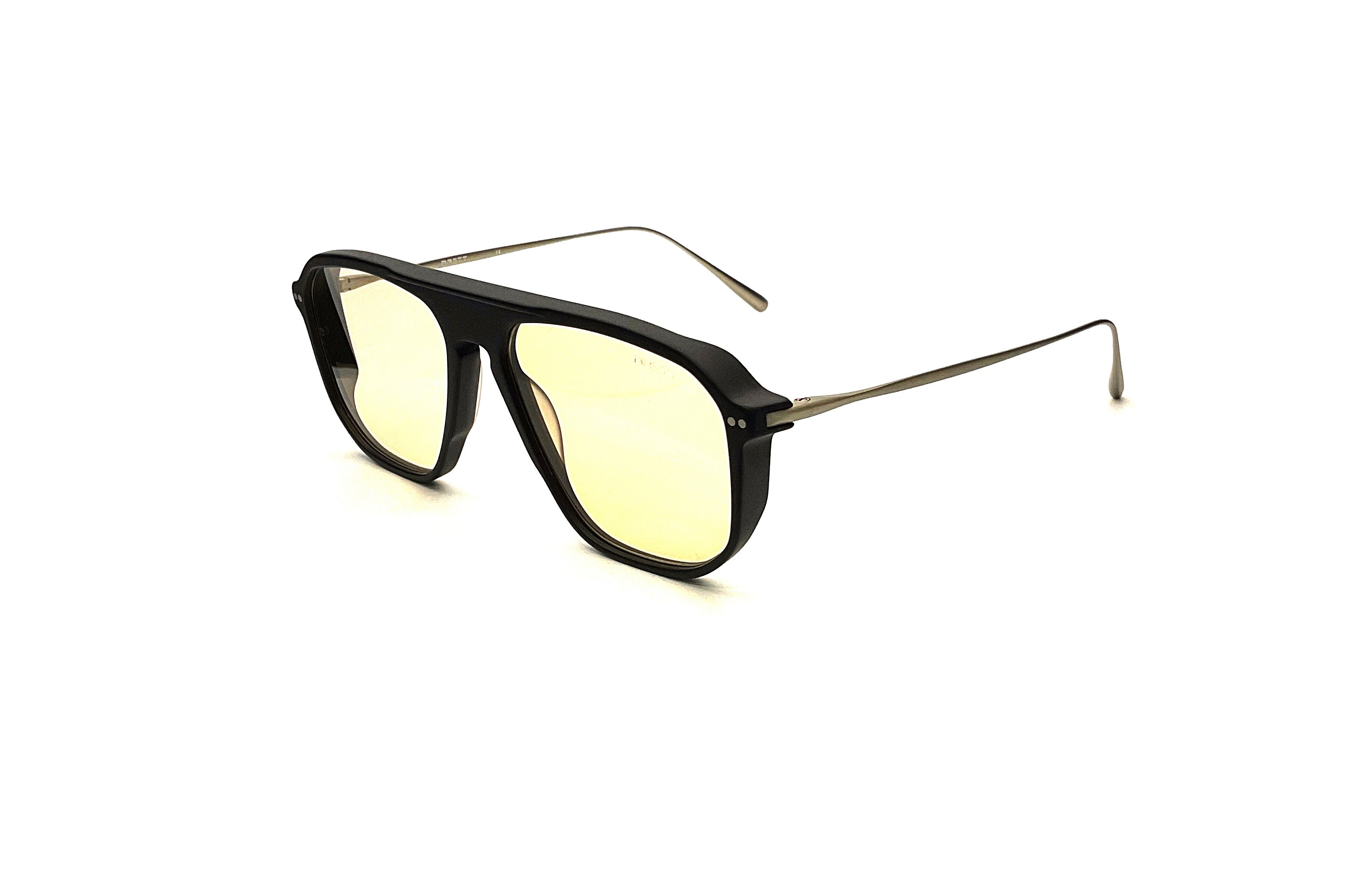 BRETT Eyewear Tony Sunglasses - Black/Silver Frame, UV Protection, Polarized Lenses for Men & Women - Perfect for Driving, Outdoor Sports & Fashion Accessories