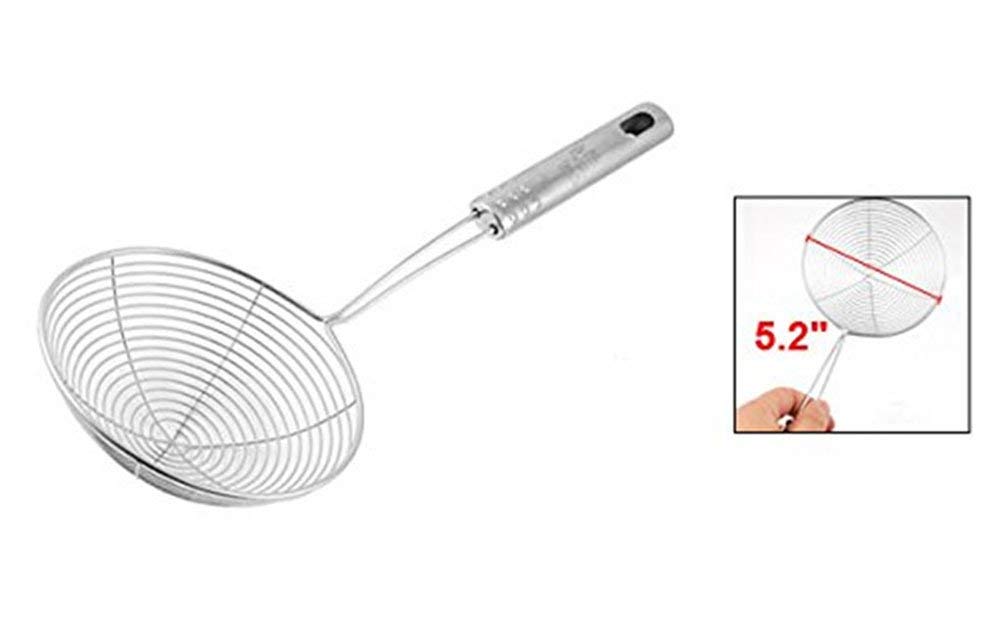 Premium Stainless Steel Spider Strainer Skimmer - 4.6