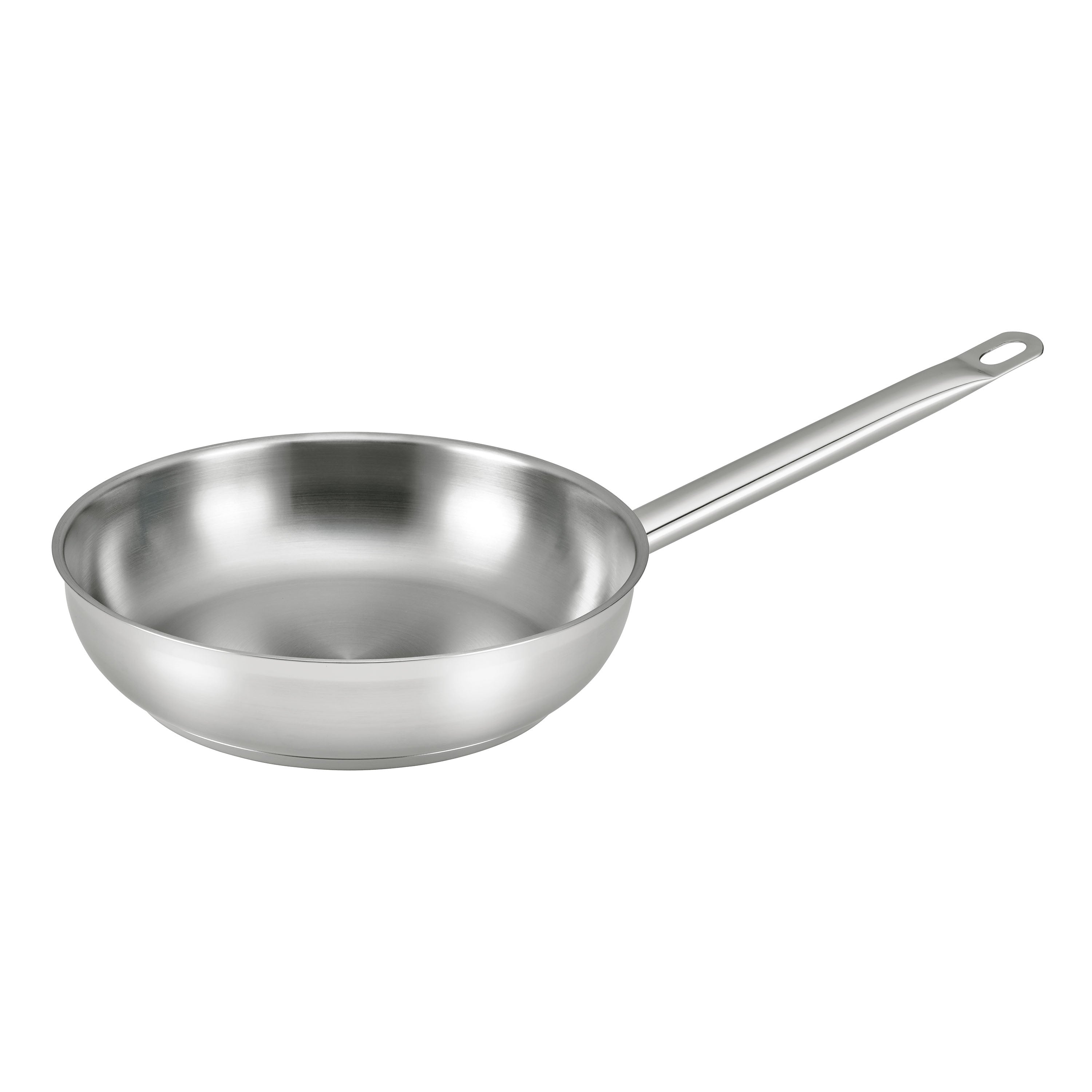 BergHOFF Essentials 7-Piece Downdraft 18/10 Stainless Steel Cookware Set - Premium Kitchen Cookware for Induction, Gas & Electric Stoves - Perfect for Sautéing, Boiling & Frying