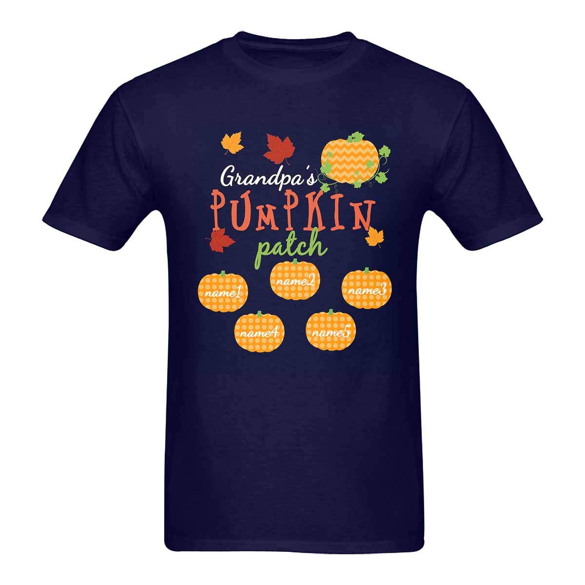 Custom Men's Personalized Pumpkin Patch Tee - Perfect for Family Reunions & Gifts