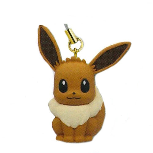 Pokemon Normal Type Petanko Mascot Keychain - 1 Inch Cute Collectible Figure by Takara Tomy - Perfect for Backpacks, Key Rings & Anime Fans Gifts