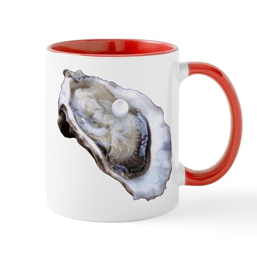 White/Red Inside - Louisiana Oysters Mug