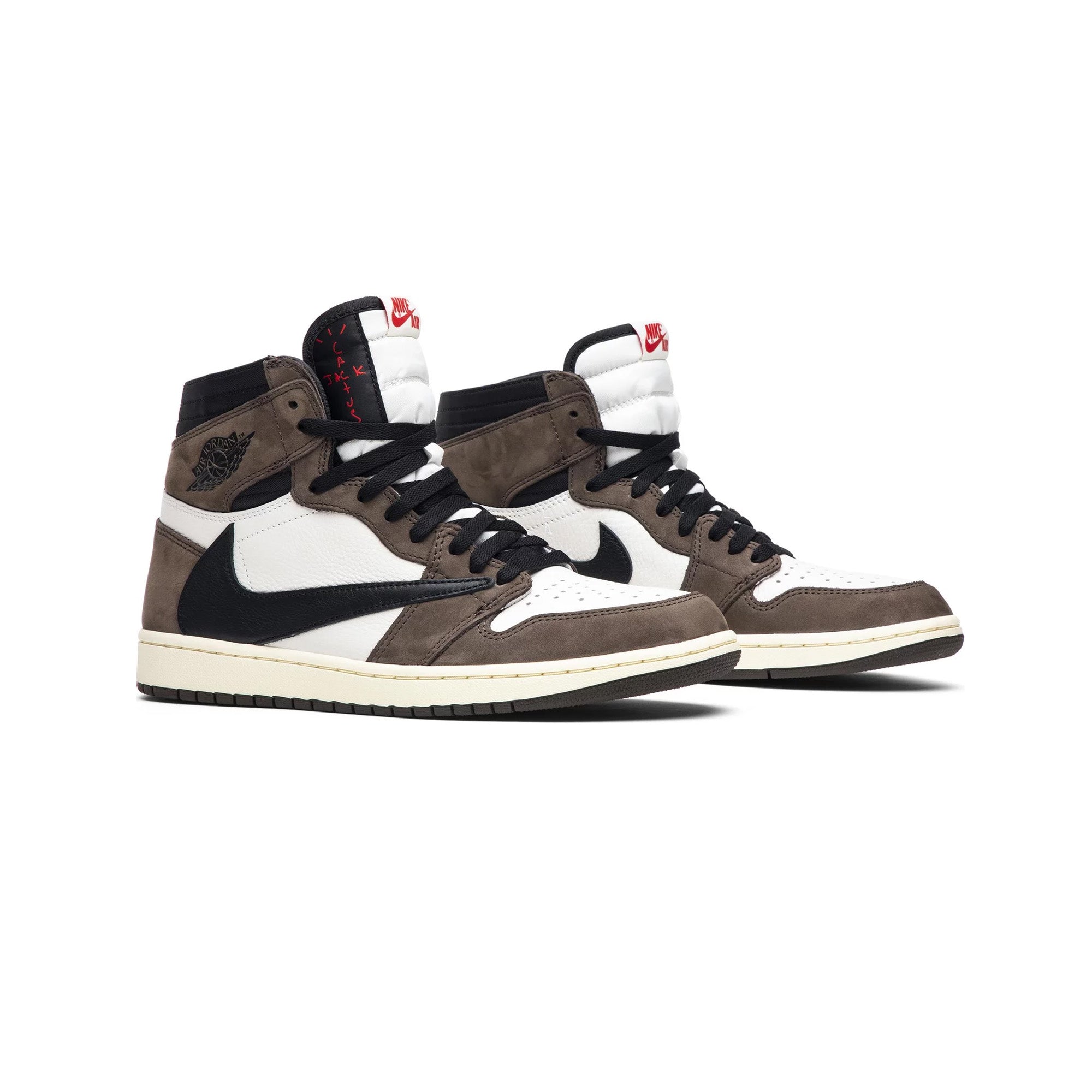 Air Jordan 1 x Travis Scott 'Mocha' Sneakers - New Retro High OG Men's Basketball Shoes - Perfect for Streetwear, Sneaker Collection & Casual Outfits