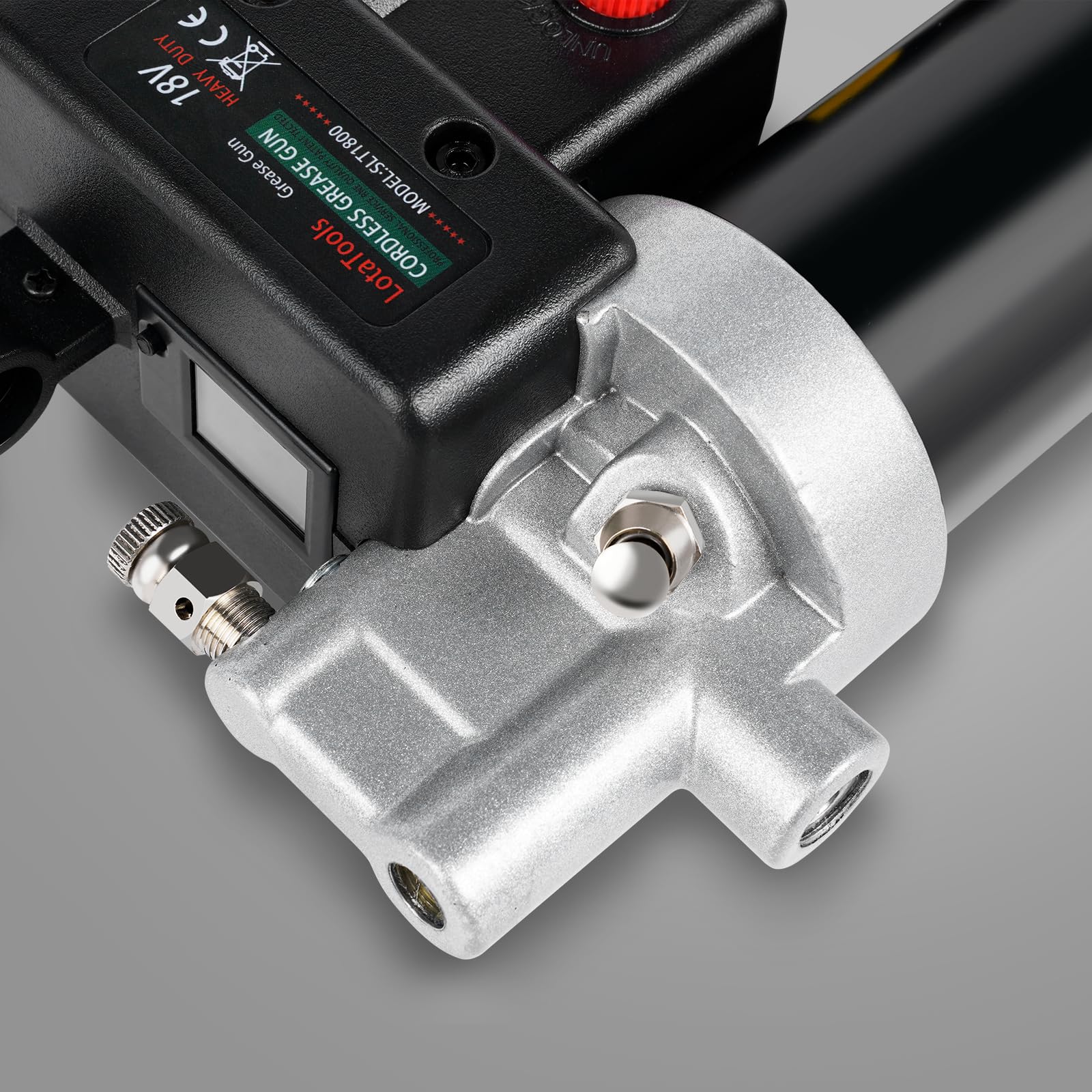 **Cordless Electric Grease Gun with 47'' Pressure Hose - Battery Powered for Large Vehicles & Heavy Duty Equipment (Makita 10000, Battery Not Included) - Ideal for Automotive, Construction & Industrial Maintenance**