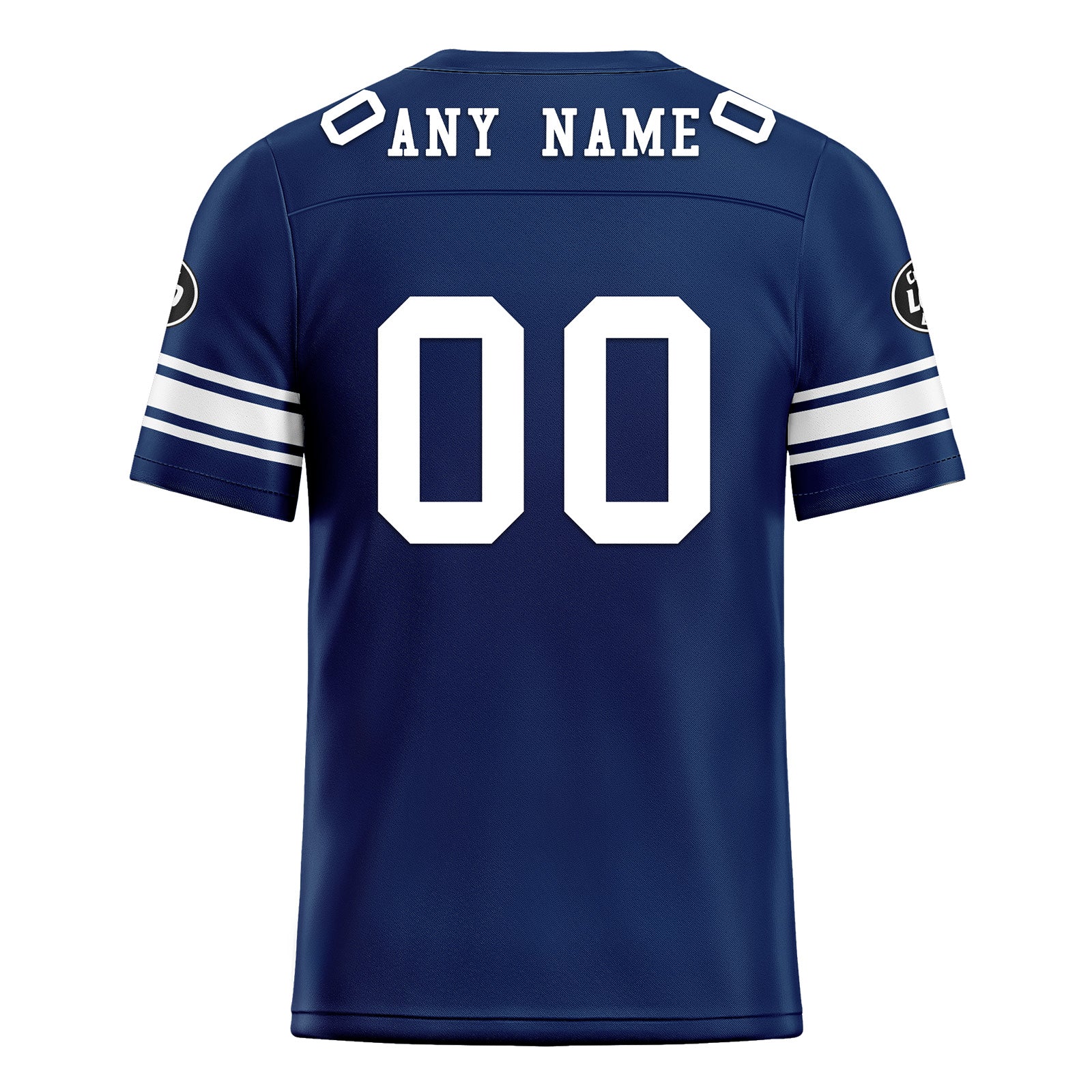 Custom Blue Football Jersey Personalized Authentic Soccer Uniform FBJ02 D020256 - Perfect for Game Day, Team Sports & Fan Apparel