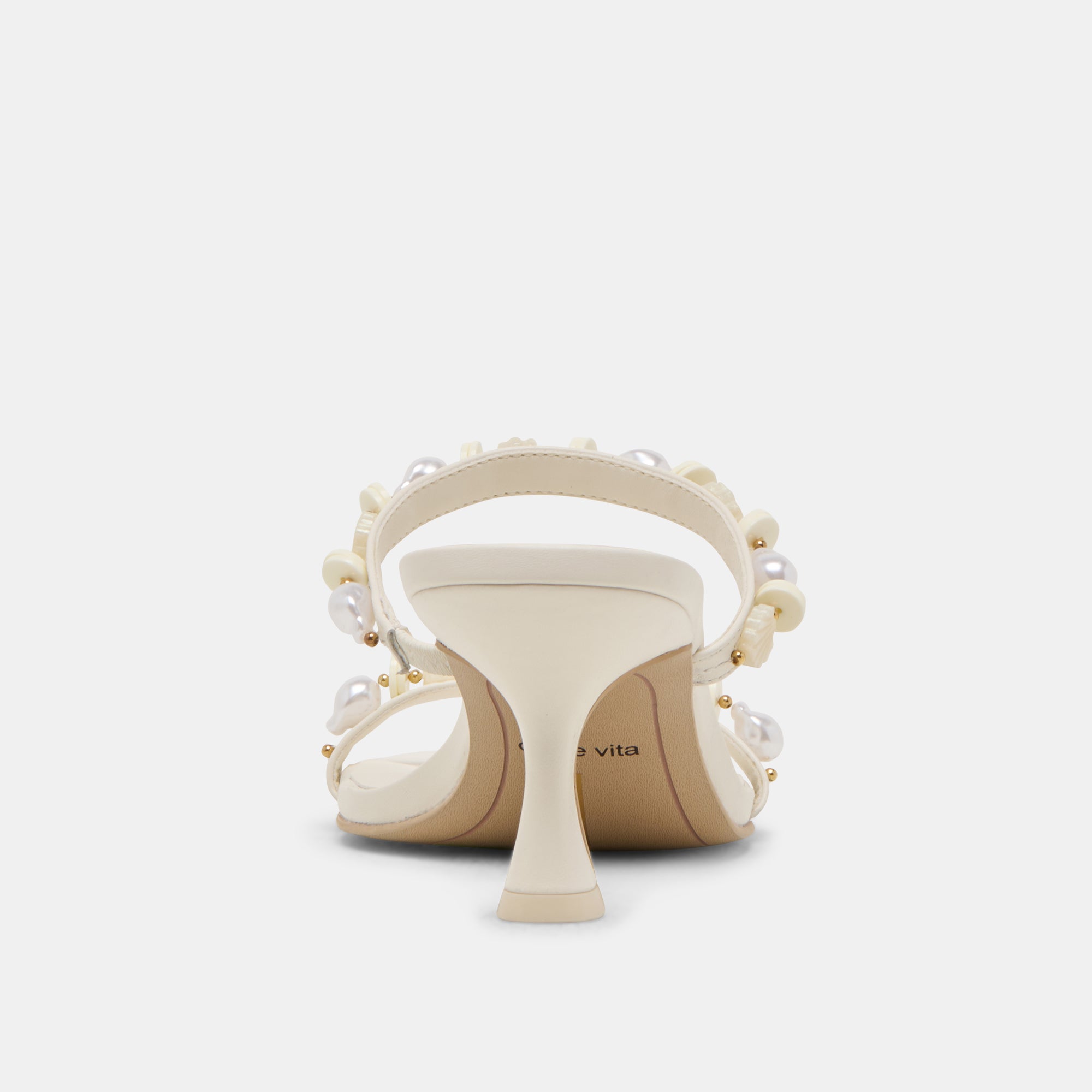 GRASON Women's White Leather High Heels - Elegant Dress Pumps for Work, Party & Special Occasions