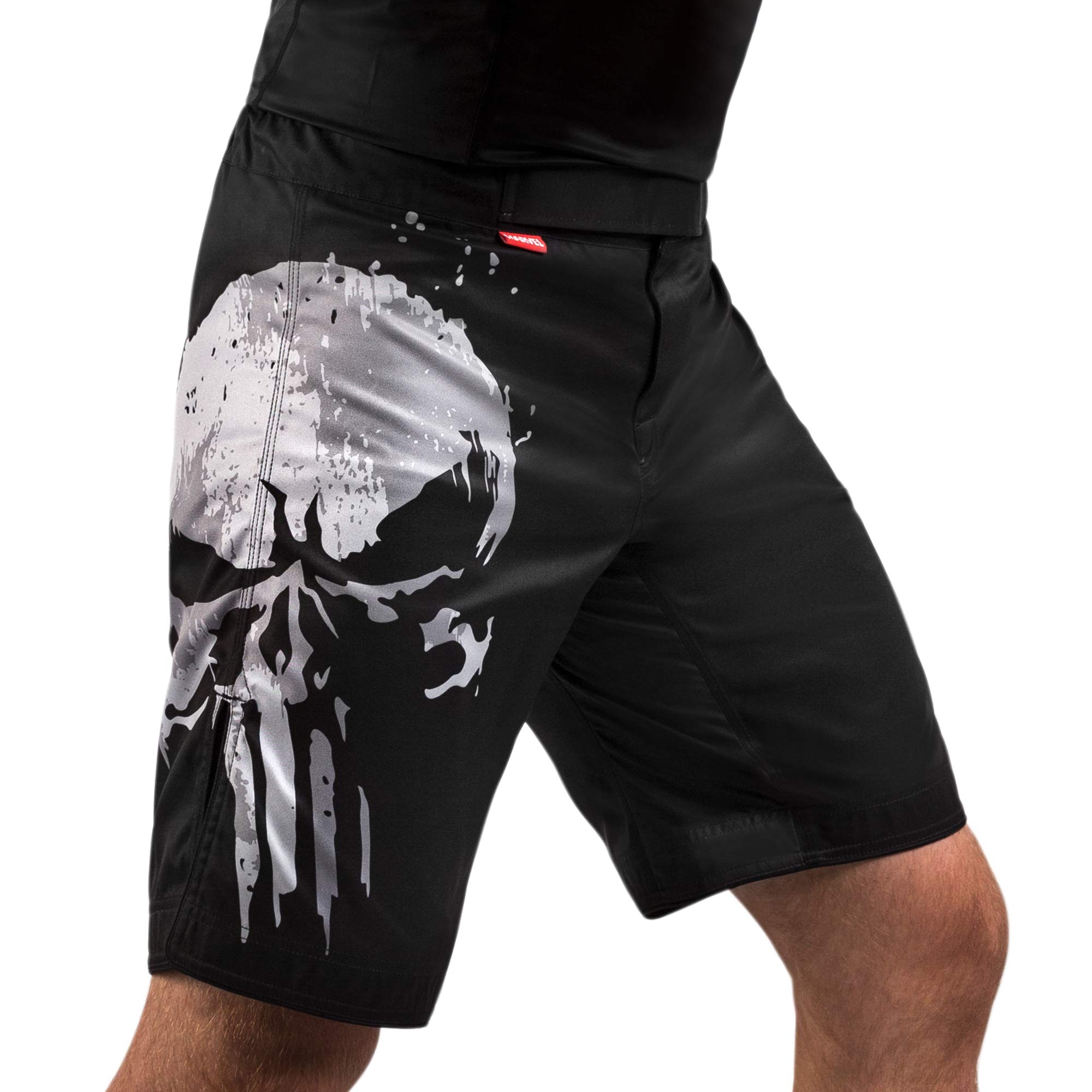 Hayabusa Men's Marvel Hero Elite BJJ Fight Shorts - Lightweight MMA Training Shorts for Brazilian Jiu-Jitsu, Grappling & Combat Sports - Perfect for Gym, Competition & Martial Arts Practice