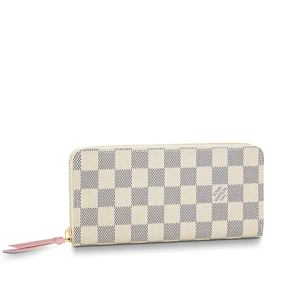Louis Vuitton Zippy Wallet in Damier Azur Canvas - Compact & Stylish for Everyday Use, Travel & Gifts