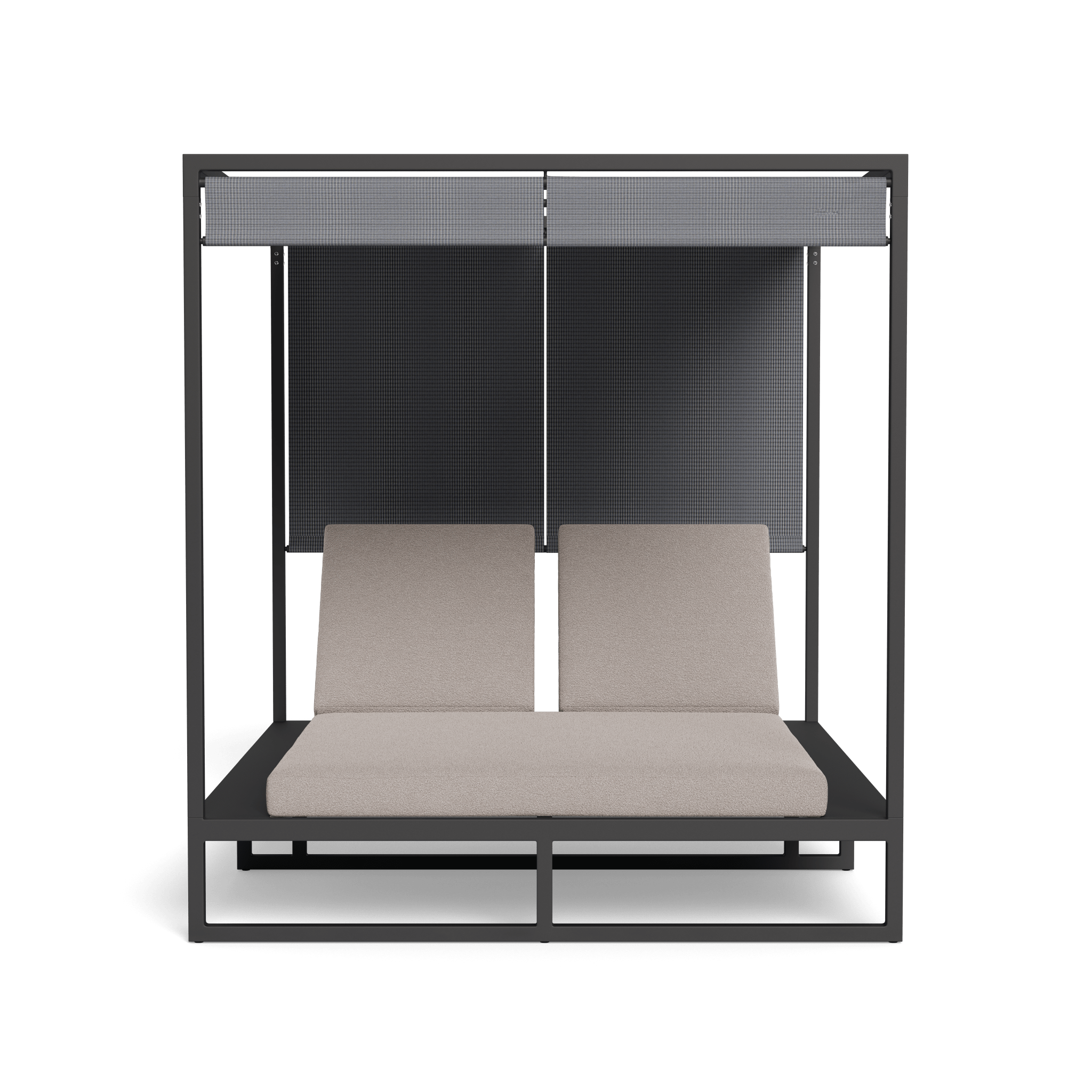 Hayman Aluminum Curtain Cabana - Lightweight Outdoor Sunshade for Patio, Poolside, and Beach - Perfect for Relaxation and Shade